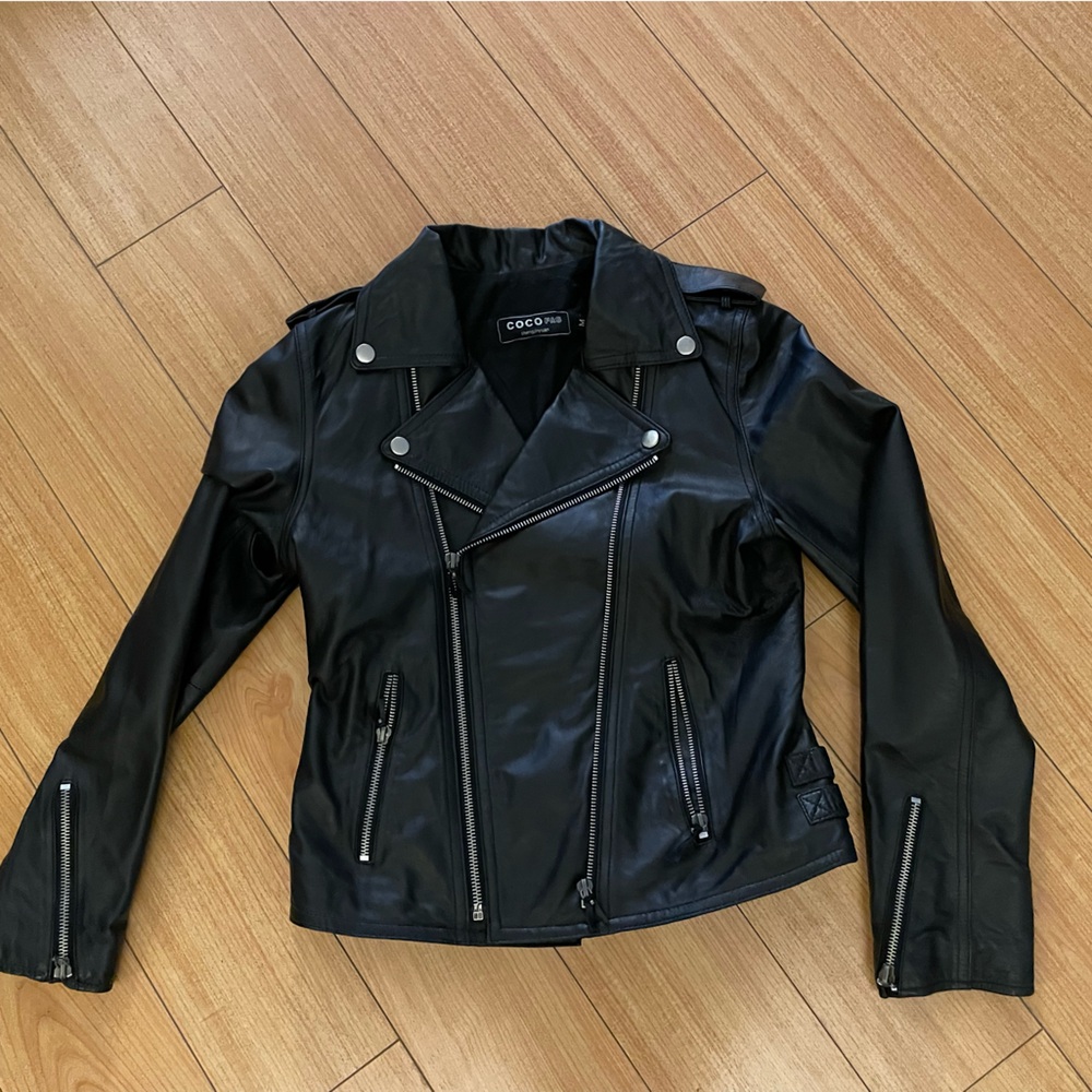 Motorcycle genuine leather small